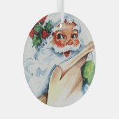 クリスマスセラミックオーナメント ガラスオーナメント (正面右)