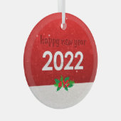 クリスマスセラミックオーナメント ガラスオーナメント (正面右)