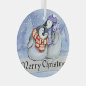 クリスマスセラミックオーナメント ガラスオーナメント (正面右)