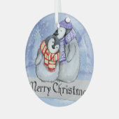 クリスマスセラミックオーナメント ガラスオーナメント (正面左)