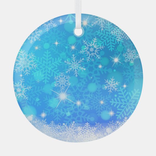 クリスマスセラミックオーナメント ガラスオーナメント (正面)