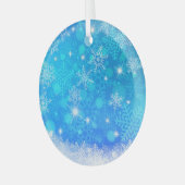 クリスマスセラミックオーナメント ガラスオーナメント (正面左)