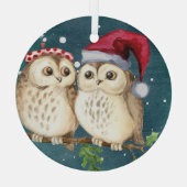 クリスマスセラミックオーナメント ガラスオーナメント (裏面)