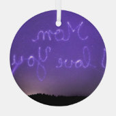 クリスマスセラミックオーナメント ガラスオーナメント (裏面)