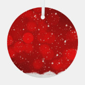 クリスマスセラミックオーナメント ガラスオーナメント (裏面)
