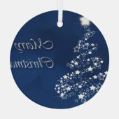 クリスマスセラミックオーナメント ガラスオーナメント (裏面)