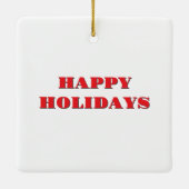 クリスマスセラミックオーナメント セラミックオーナメント (裏面)