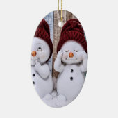 クリスマスセラミックオーナメント セラミックオーナメント (右)