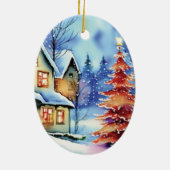 クリスマスセラミックオーナメント セラミックオーナメント (裏面)