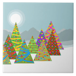 クリスマスセラミックタイル タイル