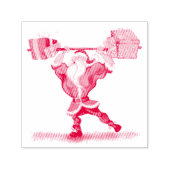 クリスマスセルフインおもしろいキングのスタンプ付きサンタ セルフインキングスタンプ (デザイン)