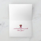 クリスマスセンターピース シーズンカード (内部)