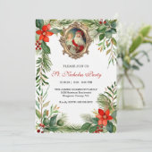 クリスマスセントニコラスの饗宴の日パーティー 招待状 (スタンド正面)