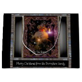 クリスマスセントニコラスビクトリアンクリスマス ラージペーパーバッグ (正面)