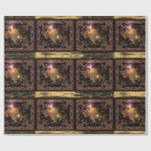 クリスマスセントニコラス ラッピングペーパー (フラット)