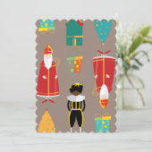 クリスマスセントニコラス 招待状 (スタンド正面)