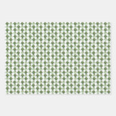 クリスマスセーターのシーツ包み紙自転車 ラッピングペーパーシート (正面2)