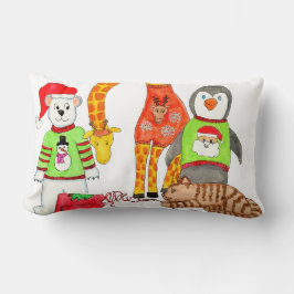 クリスマスセーターコンテスト ランバークッション