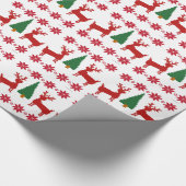 クリスマスセータースタイル ラッピングペーパー (角)