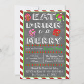 クリスマスセーターパーティー 招待状 (正面)