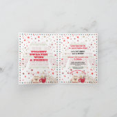 クリスマスセーターホットチョコレートパーティー 招待状 (内部)