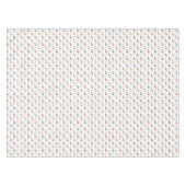 クリスマスセーター柄のダックスフント テーブルクロス (正面(横))