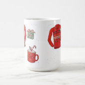 クリスマスセーター、ギフト、ホットココア コーヒーマグカップ (中央)
