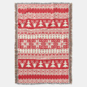 クリスマスセーター スローブランケット (正面縦)