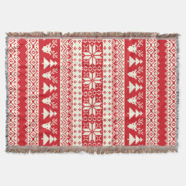 クリスマスセーター スローブランケット