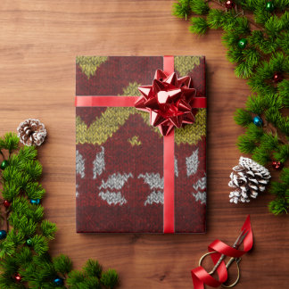 クリスマスセーター ラッピングペーパー