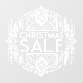 クリスマスセール ウィンドウサイン