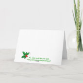 クリスマスゼブラヒョウハートカップケーキルビー シーズンカード (裏面)