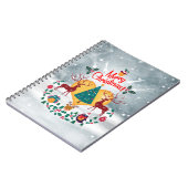 クリスマスソウルのお知らせはがき ノートブック (左側)