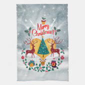 クリスマスソウル キッチンタオル (縦)