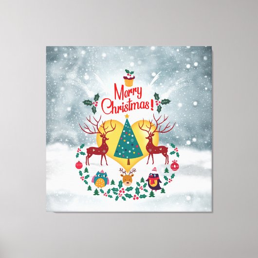 クリスマスソウル キャンバスプリント (正面)