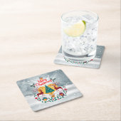 クリスマスソウル スクエアペーパーコースター (インサイチュ)