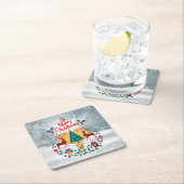 クリスマスソウル スクエアペーパーコースター (インサイチュ)