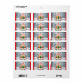 クリスマスソウル ラベル (フルシート)