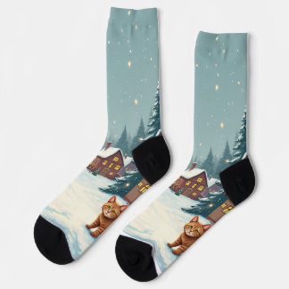 クリスマスソックスとキャットソックス ソックス