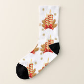 クリスマスソックス、クリスマスキャンドル ソックス (左外側)