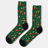 クリスマスソックス ソックス (左)