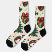 クリスマスソックス ソックス (左)