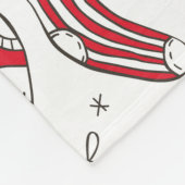 クリスマスソックス フリースブランケット (角)