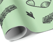 クリスマスソックス ラッピングペーパー (ロールコーナー)