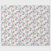 クリスマスソックラッピング紙 ラッピングペーパー (フラット)