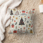 クリスマスソファのクッション クッション (ブランケット)
