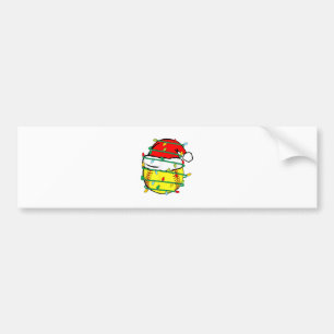 クリスマスソフトボール バンパーステッカー
