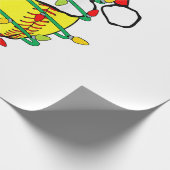 クリスマスソフトボール ラッピングペーパー (角)