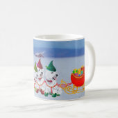 クリスマスソリ コーヒーマグカップ (正面右)