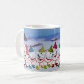 クリスマスソリ コーヒーマグカップ (正面左)